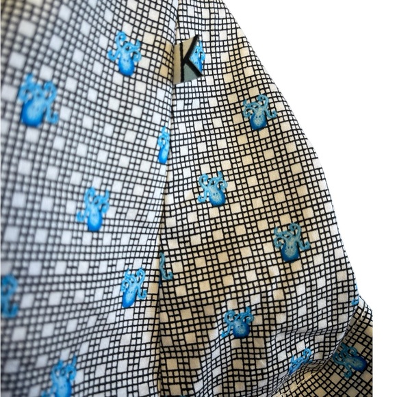 🔥4 for $75🔥Mod Cloth Kling Sleeveless Tentacle & Response Button-Up Dress - Picture 5 of 10